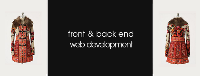 front and back end web development capabilities