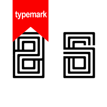 typemark logo in white