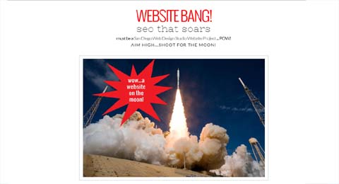 website bang: send your site to the moon with good seo
